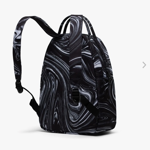 Herschel Nova Small Backpack | Paint Pour Black | School Bag - Picture 4 of 10